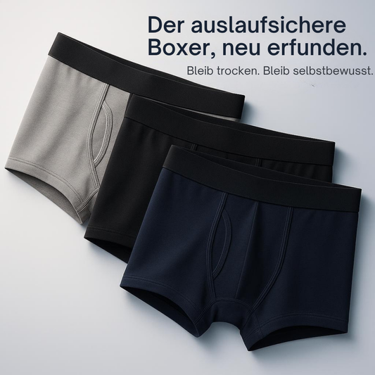 Auslaufsichere Boxershorts – DryBoxer Shield™